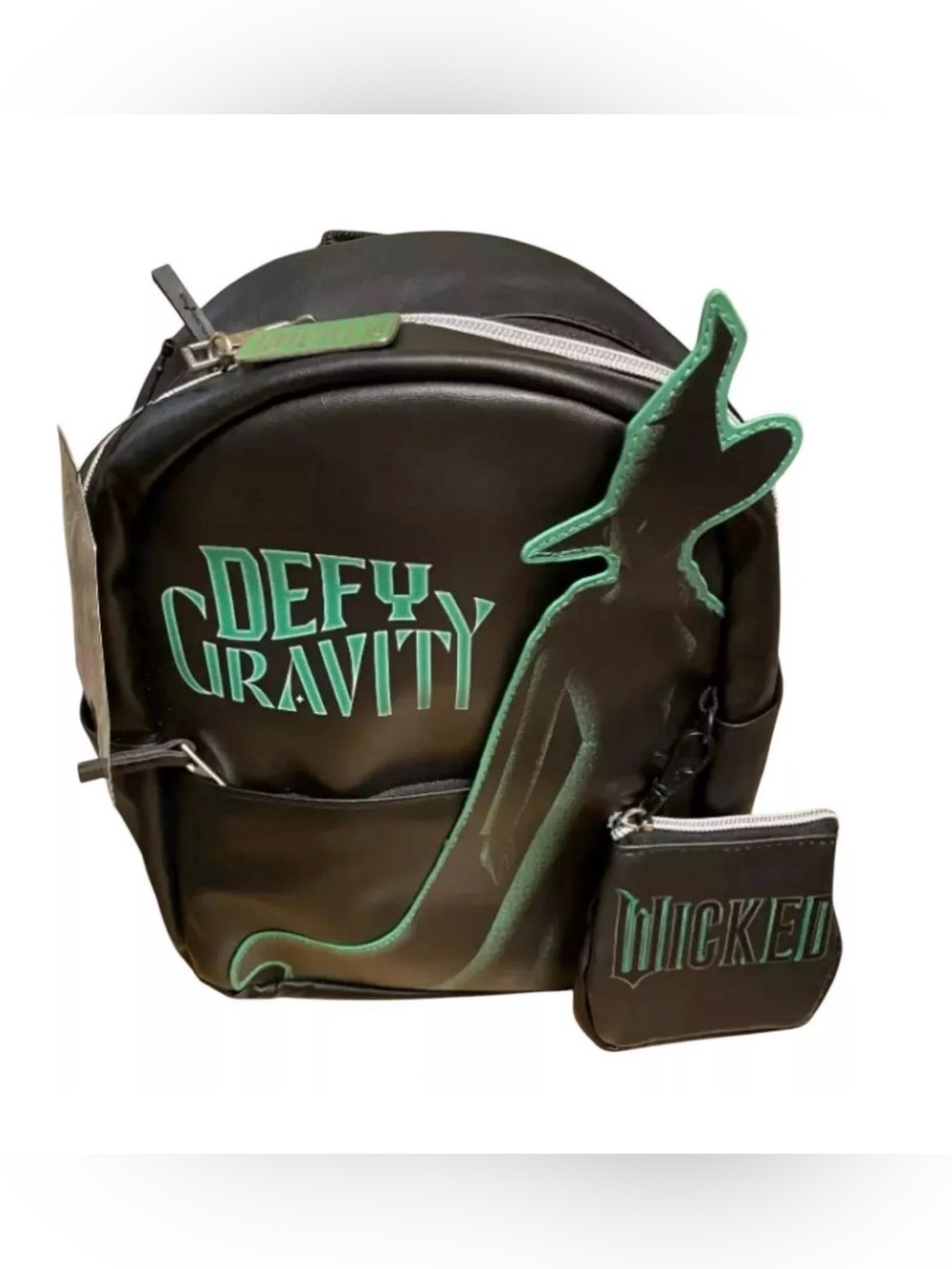 Wicked 'Defy Gravity' Black & Green Backpack